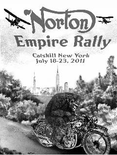 Norton Empire Rally poster